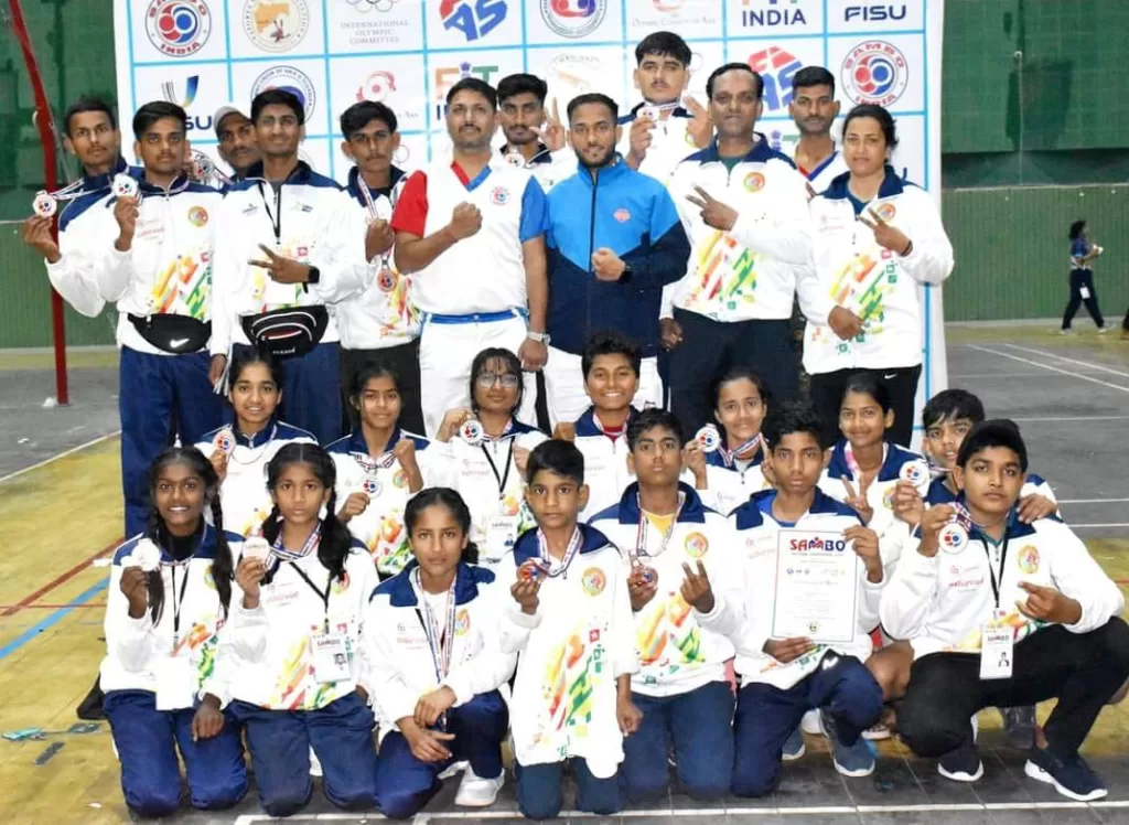 नेशनल सैंबो चैंपियनशिप में राजस्थान ने जीते 28 पदक