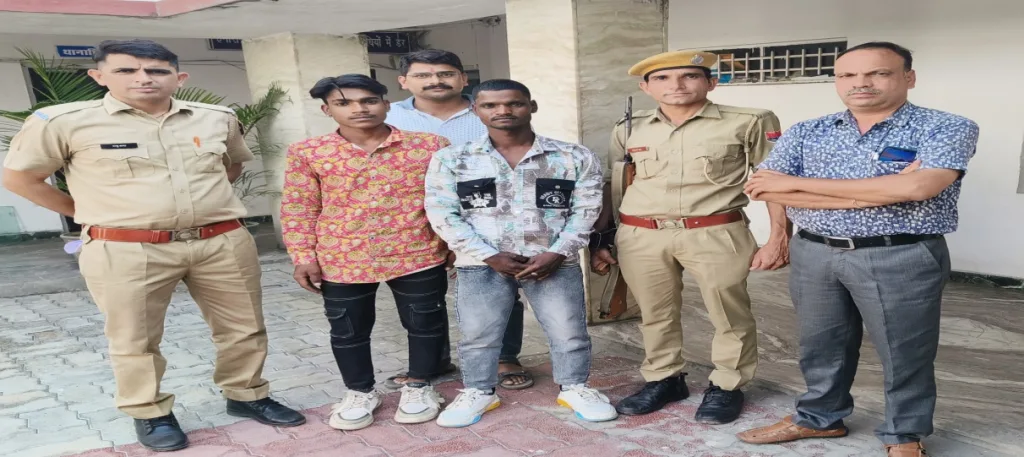 उदयपुर जिले की थाना प्रताप नगर पुलिस की कार्रवाई : सोशल मीडिया पर गैंगस्टर लॉरेंस व अन्य को फॉलो करना पड़ा महंगा, दो युवक गिरफ्तार