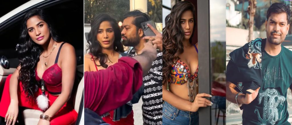 Poonam Pandey Kissing Controversy : क्या यह सब पहले से प्लान था?