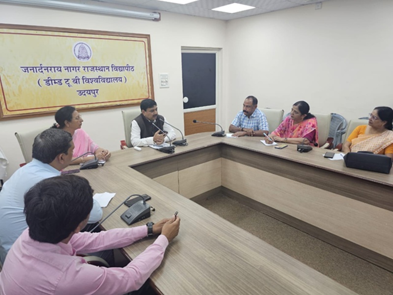 विद्यापीठ एनईपी 2020 नियमों के तहत बना मल्टी डिसिप्लिनरी विश्वविद्यालय, नवीन सत्र से विद्यापीठ में बी.फार्मा पाठ्यक्रम शुरू – प्रो. सारंगदेवोत