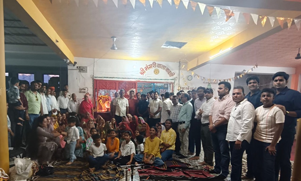 एसडीएम मावली के साथ उदयपुर सीरवी समाज ने मनाया भादवी बीज महोत्सव