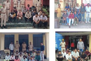 उदयपुर पुलिस की बड़ी कार्रवाई : 324 अपराधी चढ़े हवालात, 780 जगहों पर तड़के मची खलबली