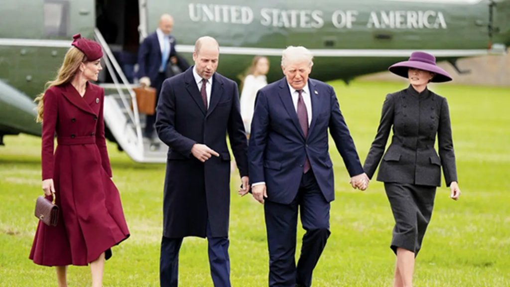 King Charles III Welcomes US President Donald Trump at Windsor Castle