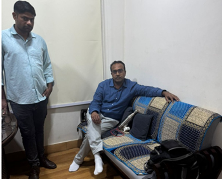 जयपुर के एसएमएस मेडिकल कॉलेज के एचओडी डॉ. मनीष अग्रवाल ₹1 लाख की रिश्वत लेते रंगे हाथ गिरफ्तार