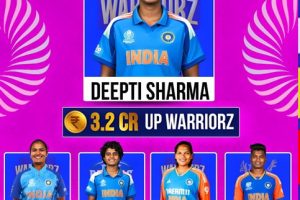 WPL मेगा ऑक्शन 2026 : 67 खिलाड़ियों पर 40.8 करोड़ की बोली, दीप्ति शर्मा सबसे महंगी