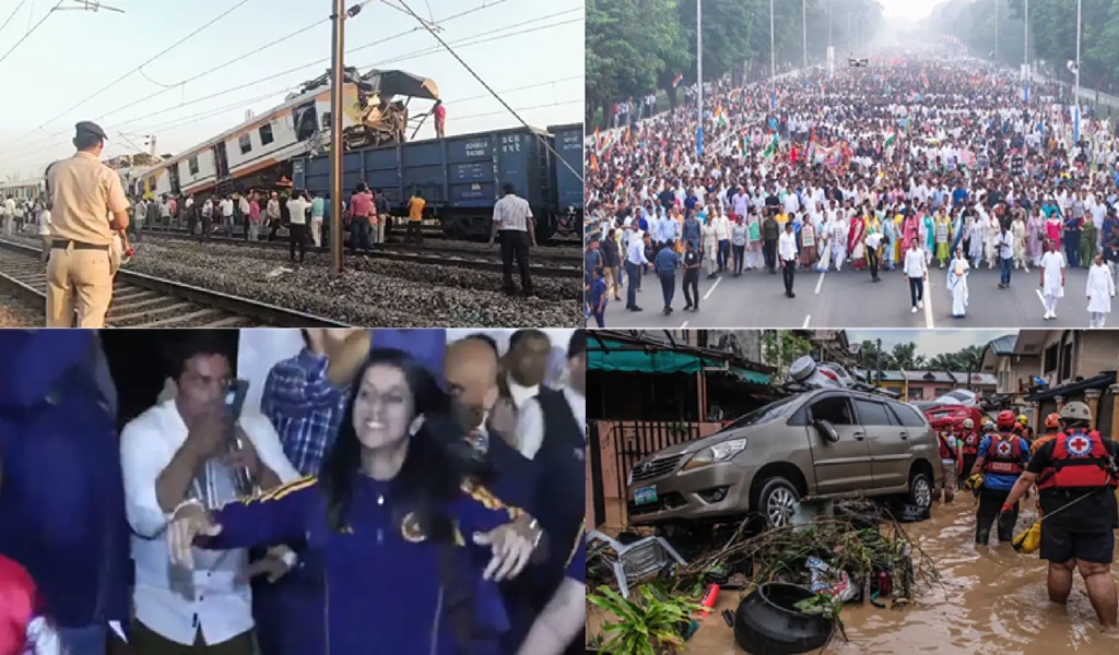 देश-दुनिया की प्रमुख खबरें यहां पढ़िए…रेल हादसे से लेकर महिला वर्ल्डकप जीतने वाली खिलाड़ियों के स्वागत तक