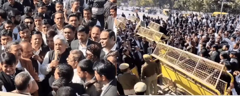 उदयपुर में वकीलों का अरावली संरक्षण आंदोलन: कोर्ट से कलेक्ट्रेट तक रैली, प्रकृति से खिलवाड़ बर्दाश्त नहीं