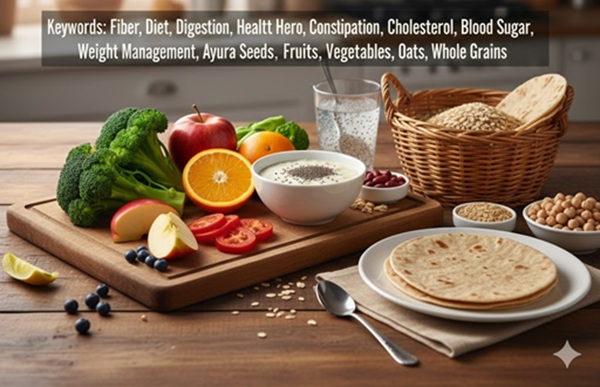 खानपान में ‘साइलेंट हीरो’ फाइबर की कमी पड़ सकती है भारी: जानें क्यों है यह स्वास्थ्य के लिए इतना जरूरी!