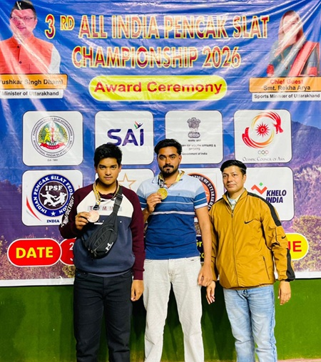 नेशनल पेंसेक सिलाट : उदयपुर के भावीन अनेजा ने देहरादून में बिखेरा जलवा, कांस्य पदक पर जमाया कब्जा