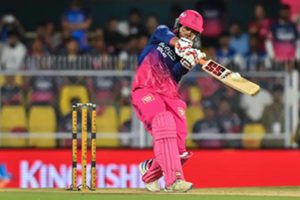 15-Year-Old Vaibhav Suryavanshi Smashes Bumrah for Stunning Six as RR Defeat MI in Rain-Curtailed Thriller