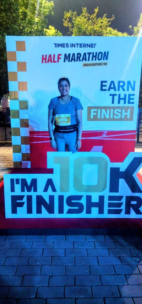 उदयपुर की बेटी का दिल्ली में ‘दम’: प्रियंका बोहरा ने दिल्ली हाफ मैराथन में जीती 10K दौड़; मेडल जीतकर बढ़ाया शहर का मान