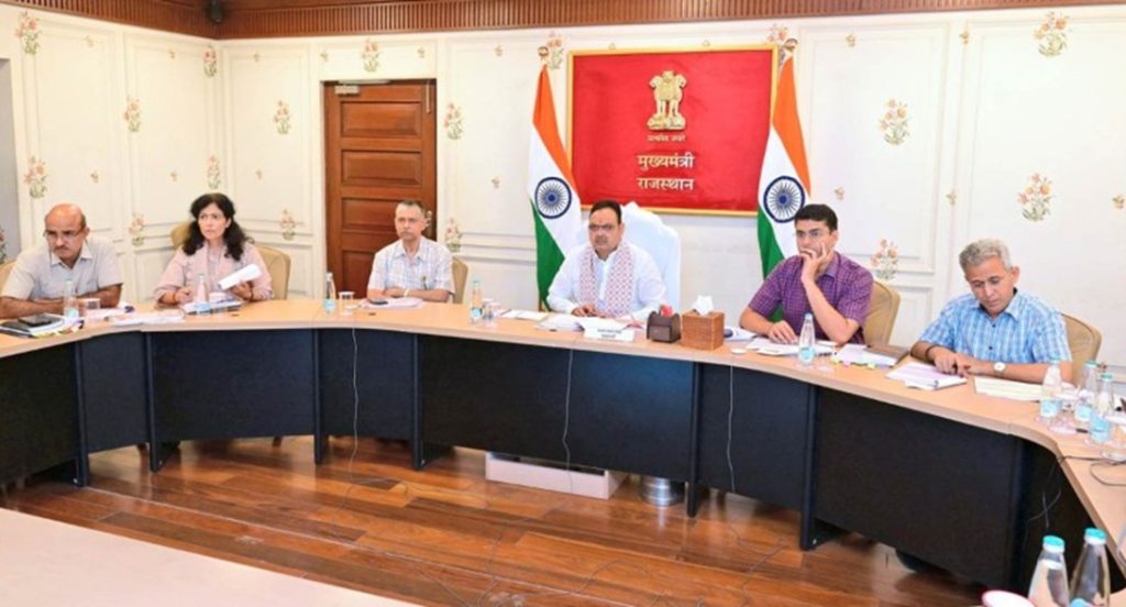 पीएम आवास ग्रामीण, अटल प्रगति पथ और अटल ज्ञान केंद्रों का काम गुणवत्ता के साथ समय पर हो पूरा: सीएम भजनलाल शर्मा