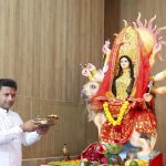 नवरात्रि में मां की कृपा पाने के लिए करें साधना: वर्ल्ड ऑफ ह्यूमैनिटी में श्रीमद् देवी भागवत कथा का आयोजन, गूंजी देवी महिमा